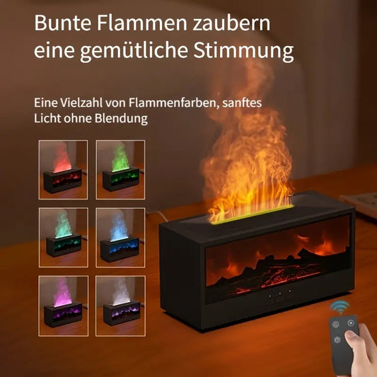 Wasserdampf Kamin